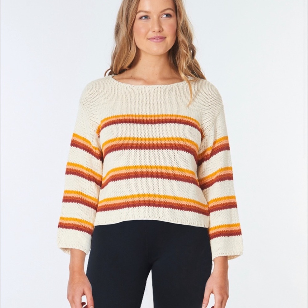 🔆RIP CURL🔆GOLDEN DAYS RETRO SWEATER 70’s - Picture 7 of 11
